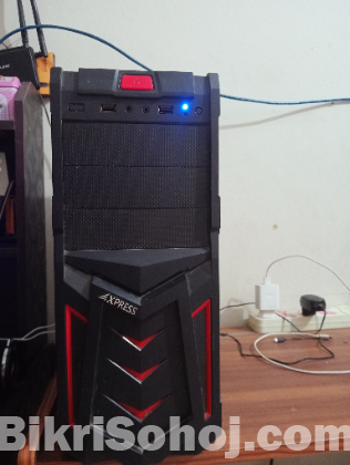 17inchmonitor & Desktop Keborad.Mouse.WiFi receiver
